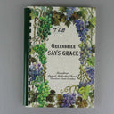 Cookbook-Greenbrier Says Grace 'Greenbrier United Methodist Church' Winnsboro,SC