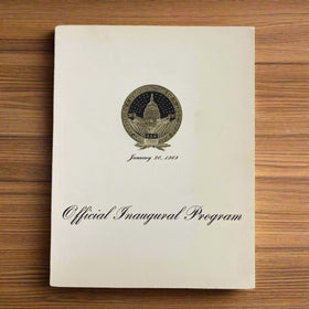 Richard Nixon President Official Inaugural Program January 20,1969