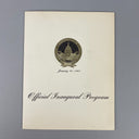 Richard Nixon President Official Inaugural Program January 20,1969