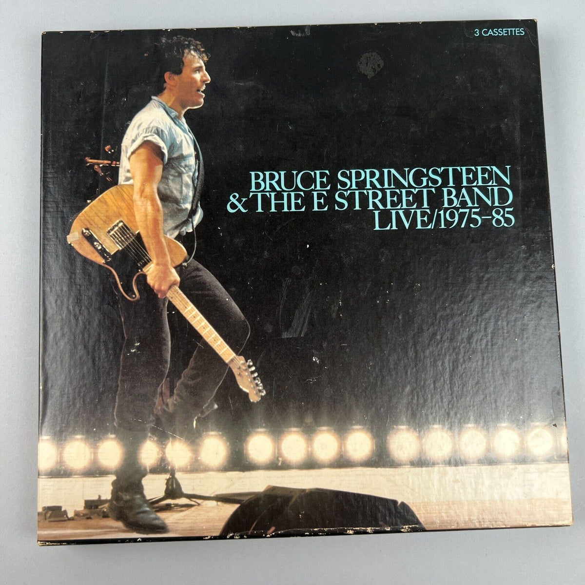 Bruce Springsteen & The E Street Band Live 1975-85 Cassette Tape with Promo Book