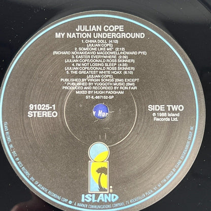 Julian Cope - My Nation Underground Promotional Vinyl Record, Near Mint