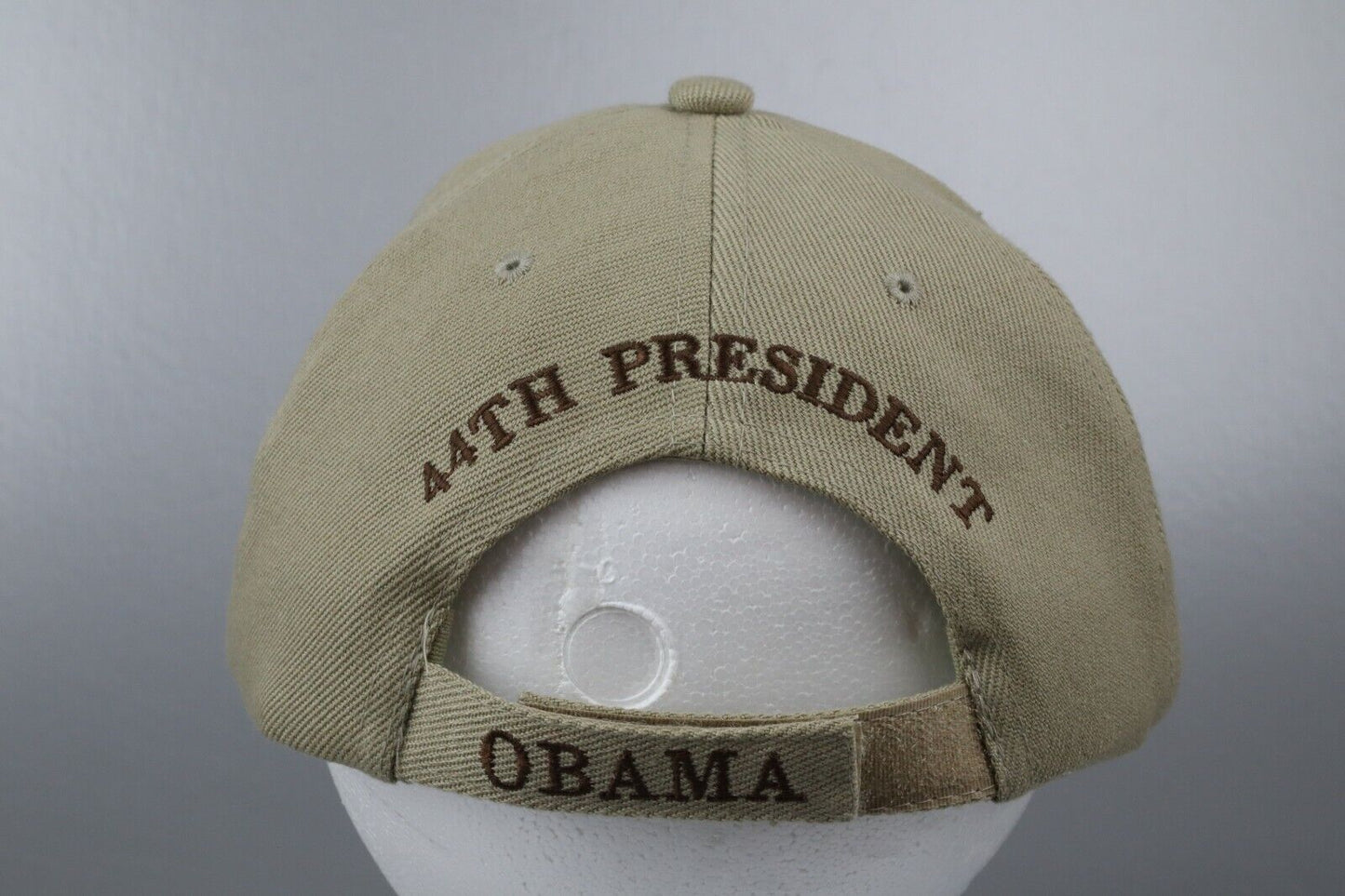 President Obama Tan/Brown Cap Hat City Hunter Cap Adjustable