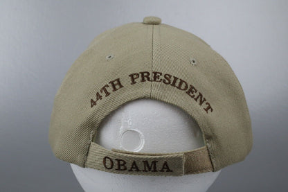 President Obama Tan/Brown Cap Hat City Hunter Cap Adjustable