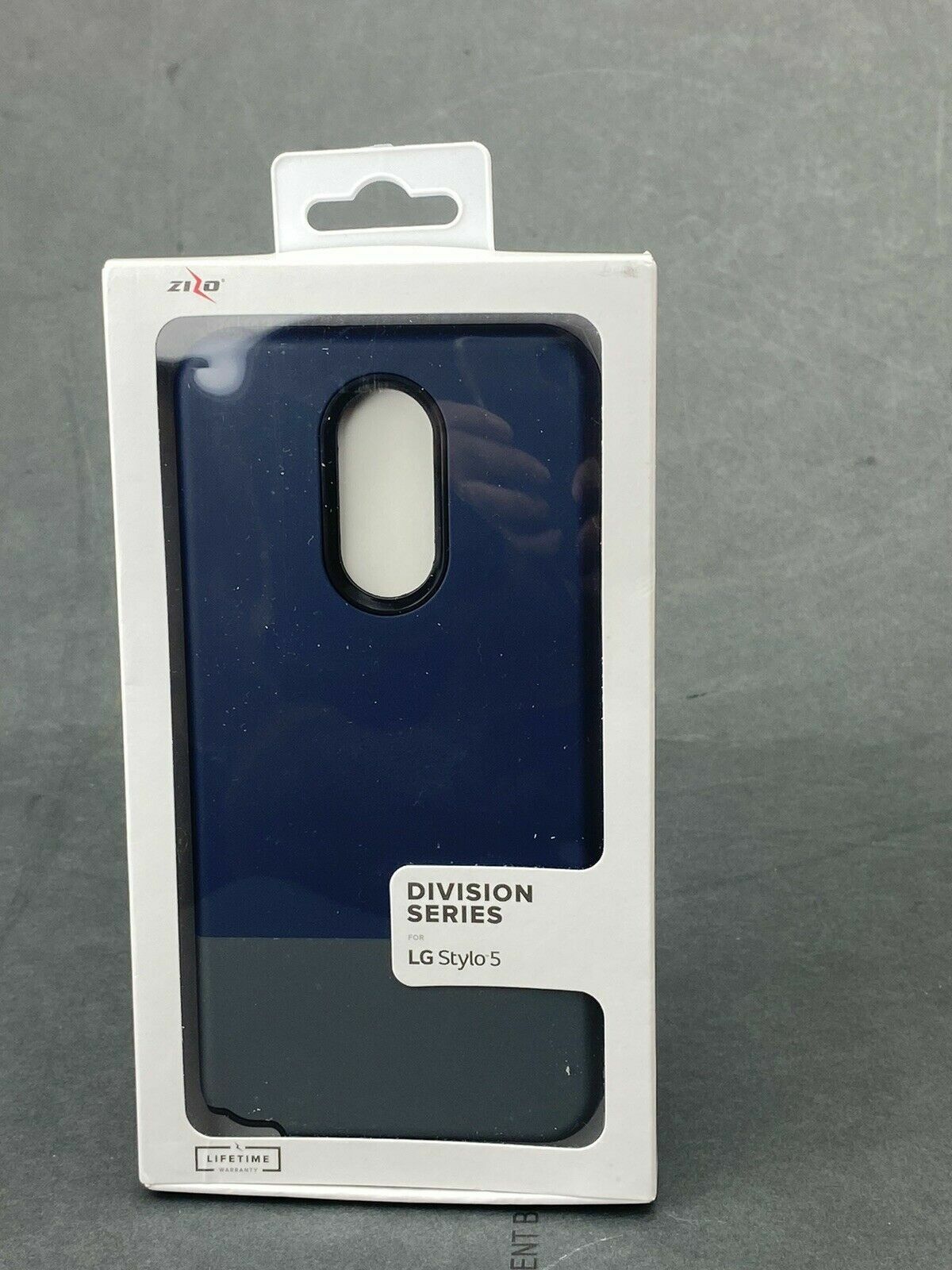 LG Stylo 5 Case, Zizo Division Series with Protective Lightweight - Blue & Black