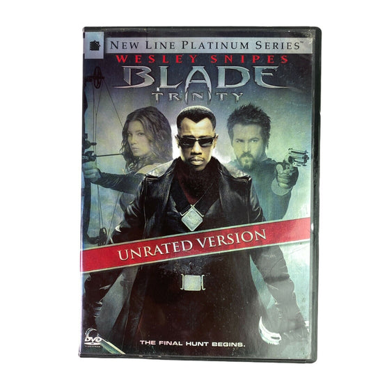 BLADE TRINITY DVD Unrated Version