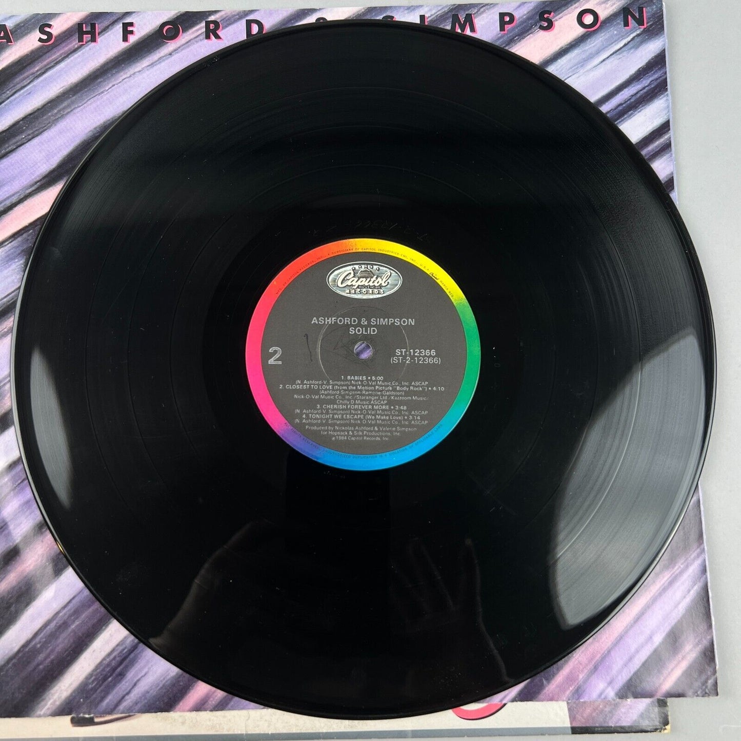 Ashford and Simpson - Solid Vinyl Record