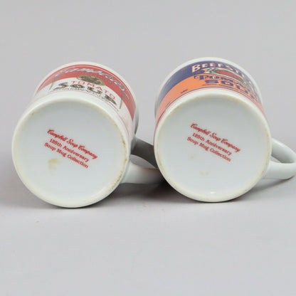 Set of 2 Campbell’s and Beefsteak Tomato Soup Mugs, 125th Anniversary Collection