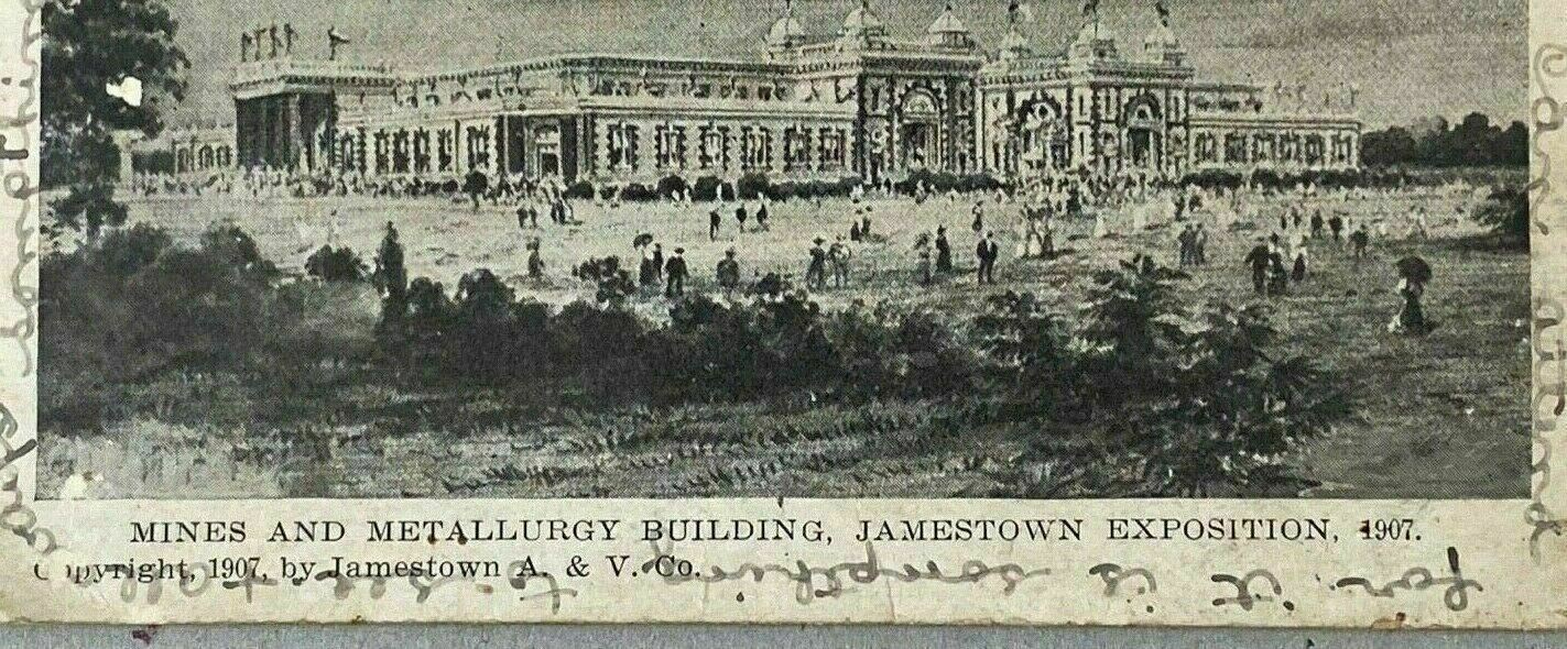 Antique Postcard Jamestown Exposition 1907