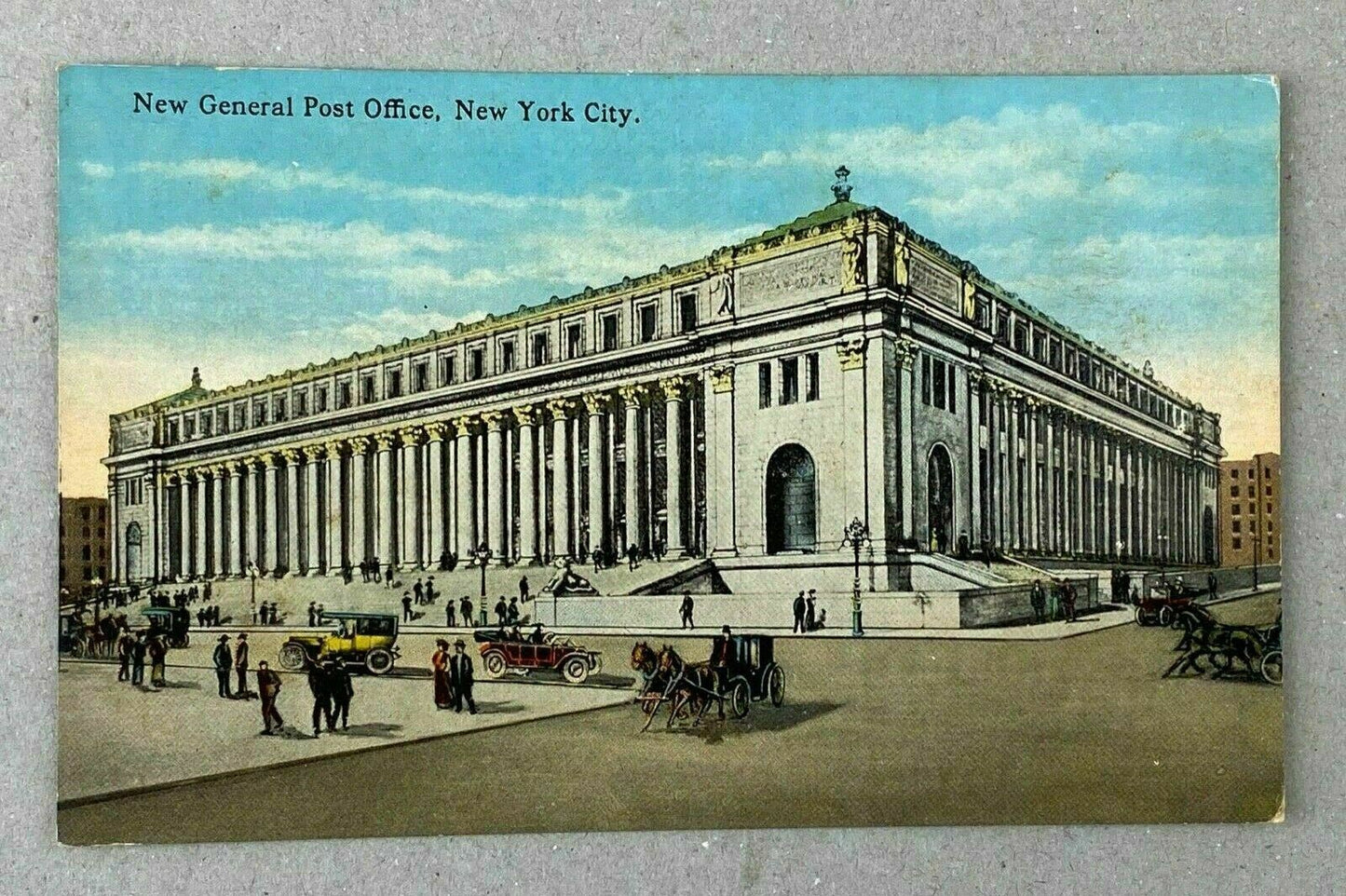 Antique Postcard: New General Post Office, New York City.