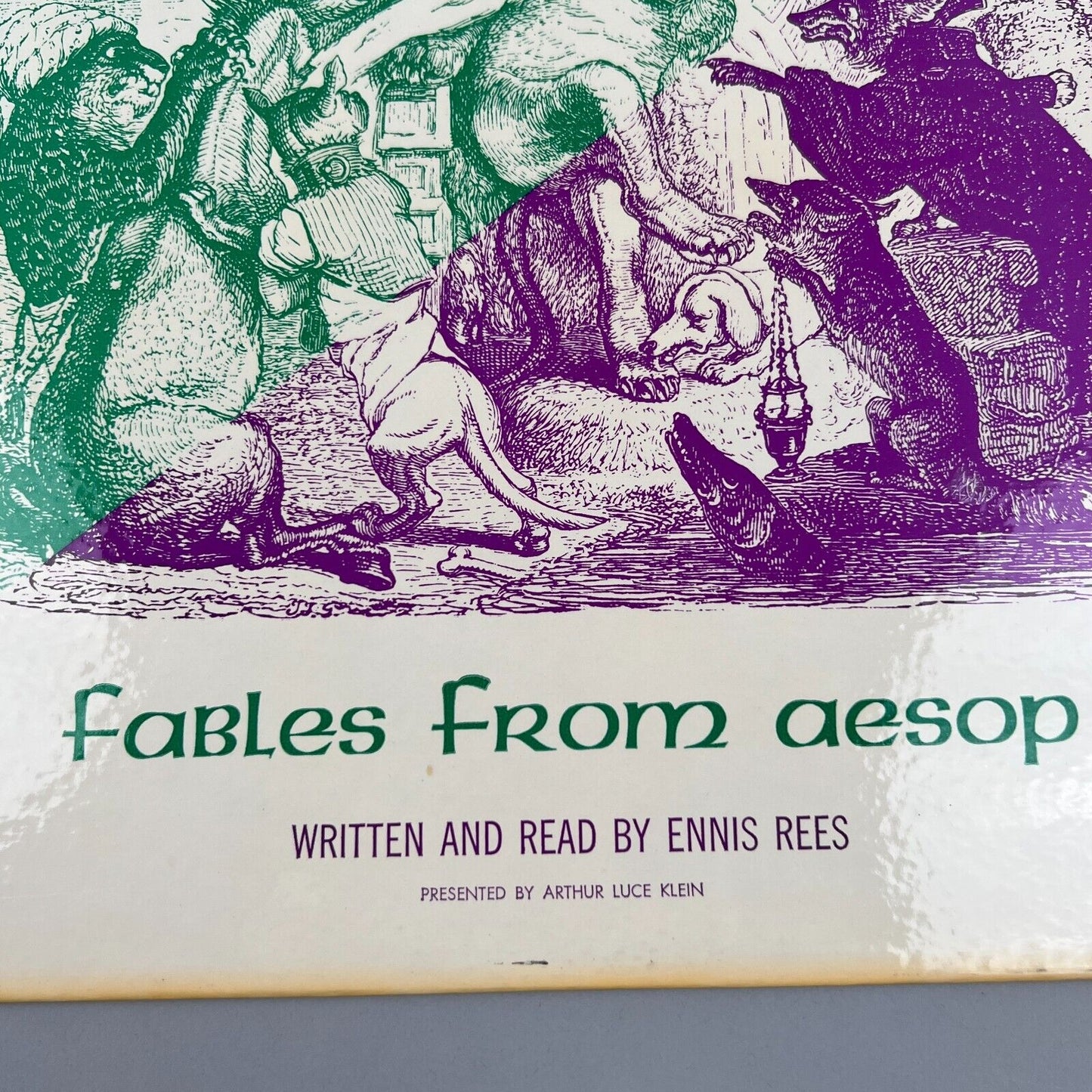 Signed Fables From Aesop - Ennis Rees Vinyl Record