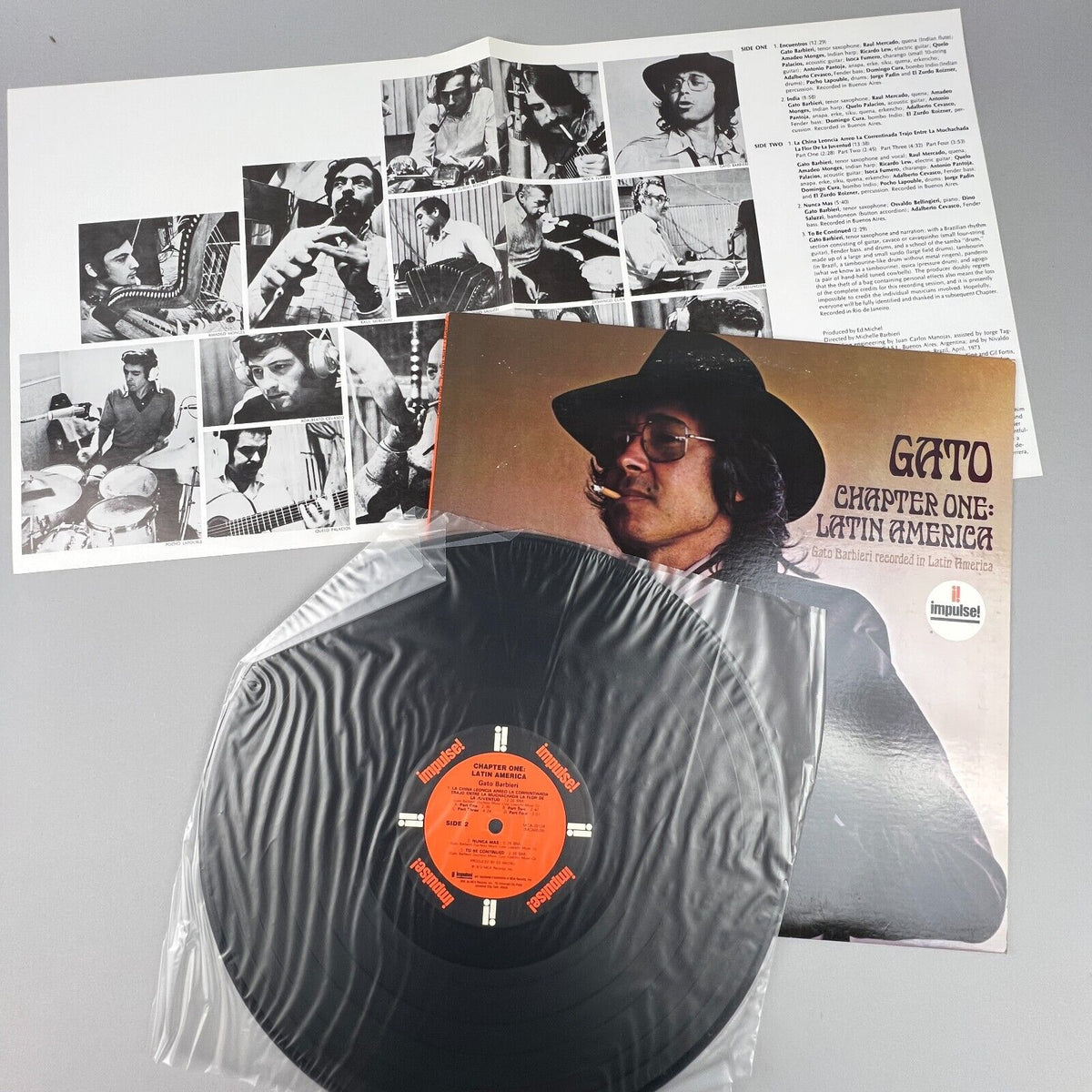 Gato Barbieri - Gato: Chapter One-Latin America, Promotional Vinyl Record, NM