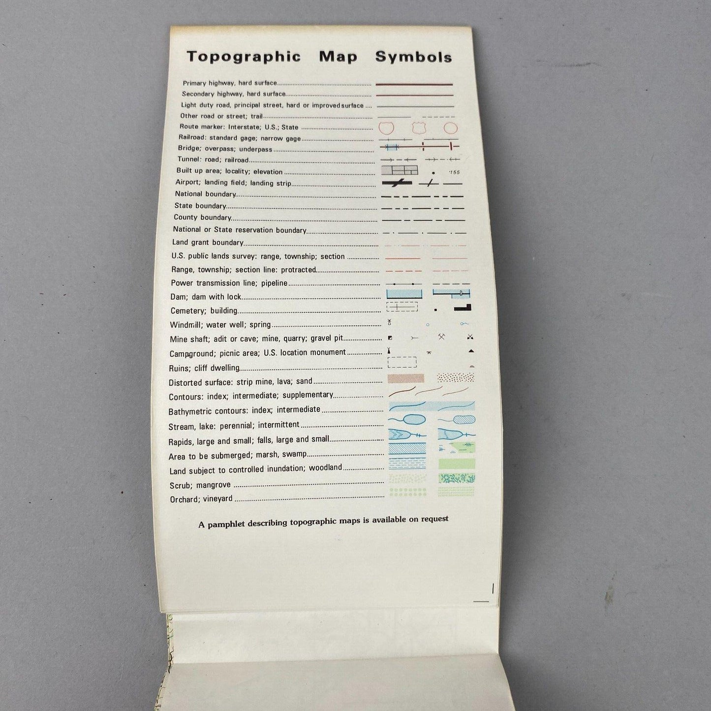 USGS Topographic Map 1985 Survey 30"x60" IL, MO Jerseyville 39090-A1-TM-100