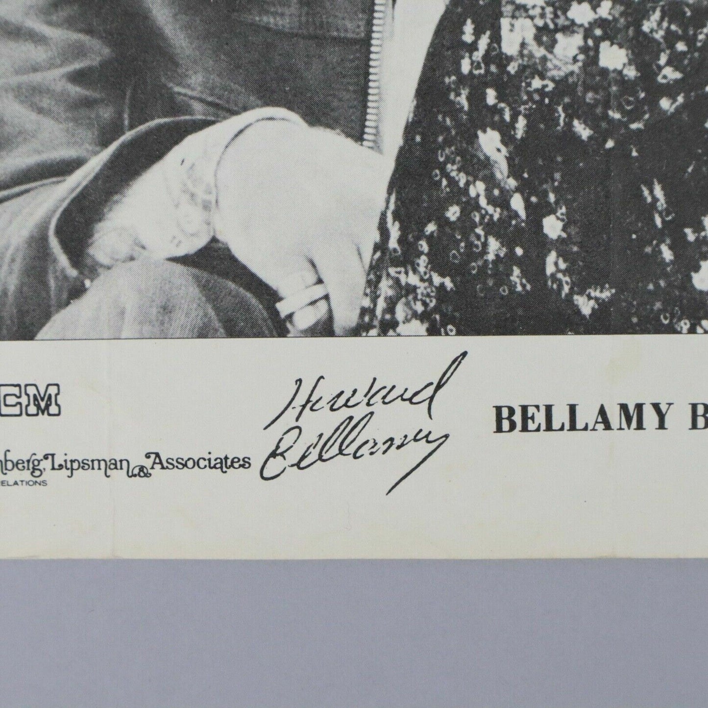 Photo Print Autographed By The Bellamy Brothers, 11"x8"