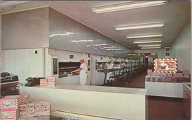 Vintage Postcard from The Home of Old Fashion Claxton Fruit Cake, Georgia