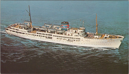 Vintage Postcard of the Eastern Steamship Lines S.S. Ariadne