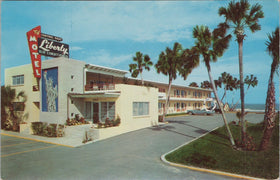 Vintage Postcard of the Liberty Motel in Daytona Beach, Florida