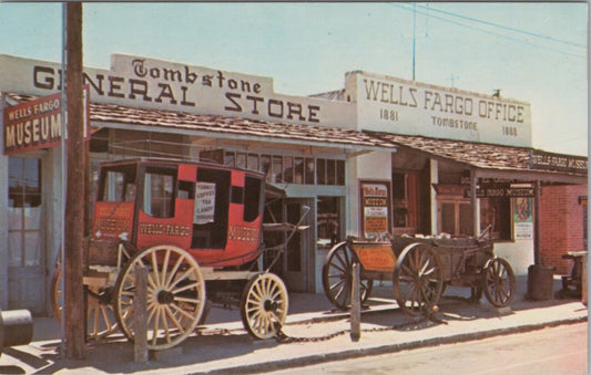 Vintage 1960s Postcard of Tombstone General Store in Arizona