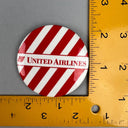 United Airlines Pinback Button 2 1/4” Vintage