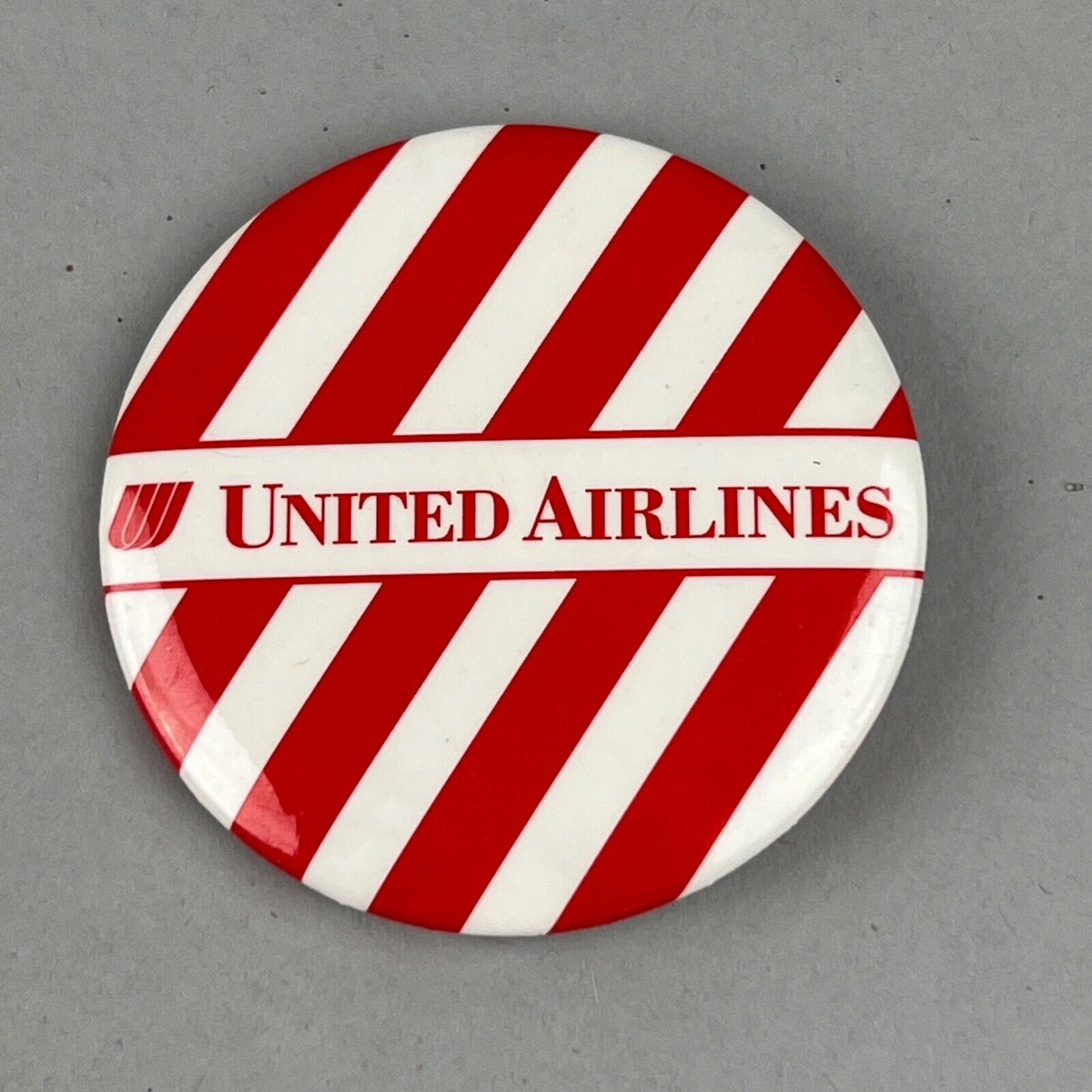 United Airlines Pinback Button 2 1/4” Vintage