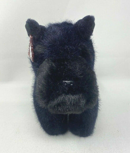 Dakin Applause Black 10" Scotty Dog Plush Stuffed Puppy