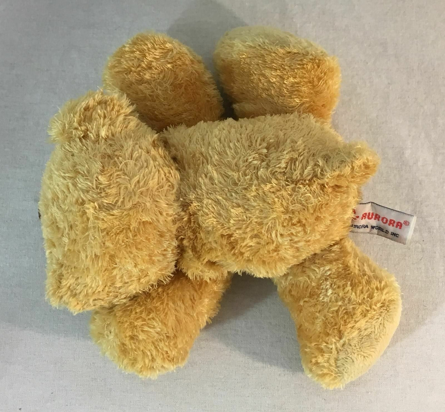 Aurora plush bean bag Teddy Bear Stuffed Toy  7" Long