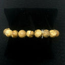 Earthy Brown Beaded Bracelet (Elastic)