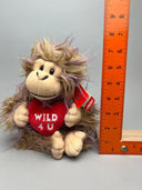 Aurora Monkey with Pink Hair Accents 8" Wild For You