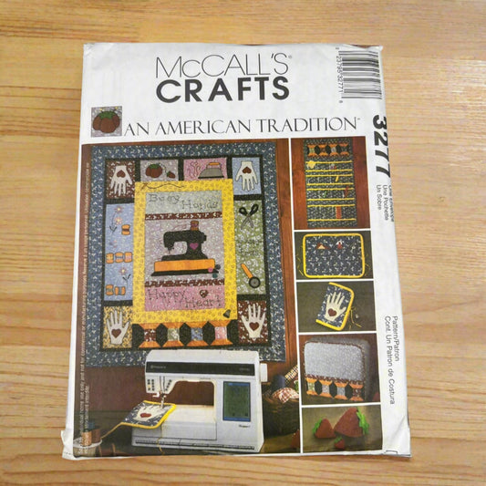 McCall's Crafts An American Tradition 3277 Uncut Sewing Pattern