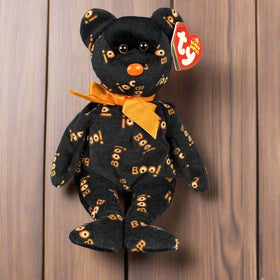Ty Beanie Babies - YIKES The Halloween 8"5' Bear Hallmark Exclusive VG