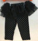 New 6 Month Carter's Baby Girls Tutu Pants Outfit Halloween Auntie's Little Boo