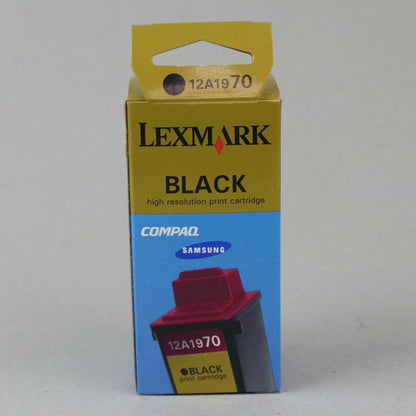 Lexmark 70 Black Ink Cartridge 12A1970 Expired