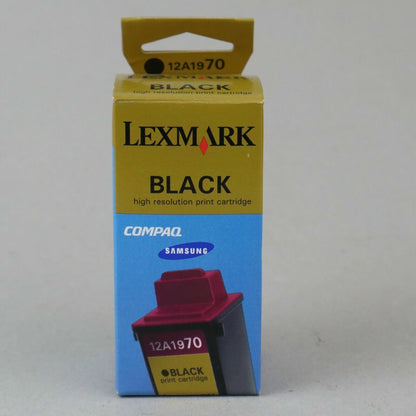 Lexmark 70 Black Ink Cartridge 12A1970 Expired