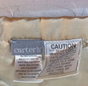 Carter’s Teddy Bear Security Baby Blanket "Cute And Cuddly..."