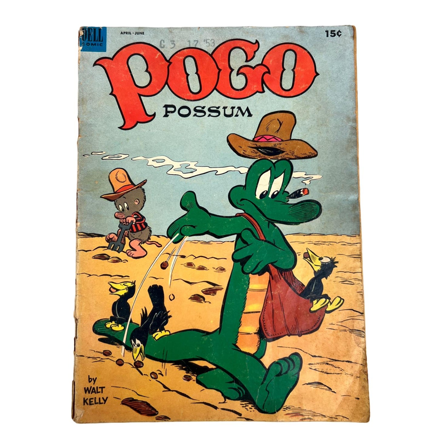 1953 POGO Possum April/Jun 15 cents Comic Books by Walt Kelly