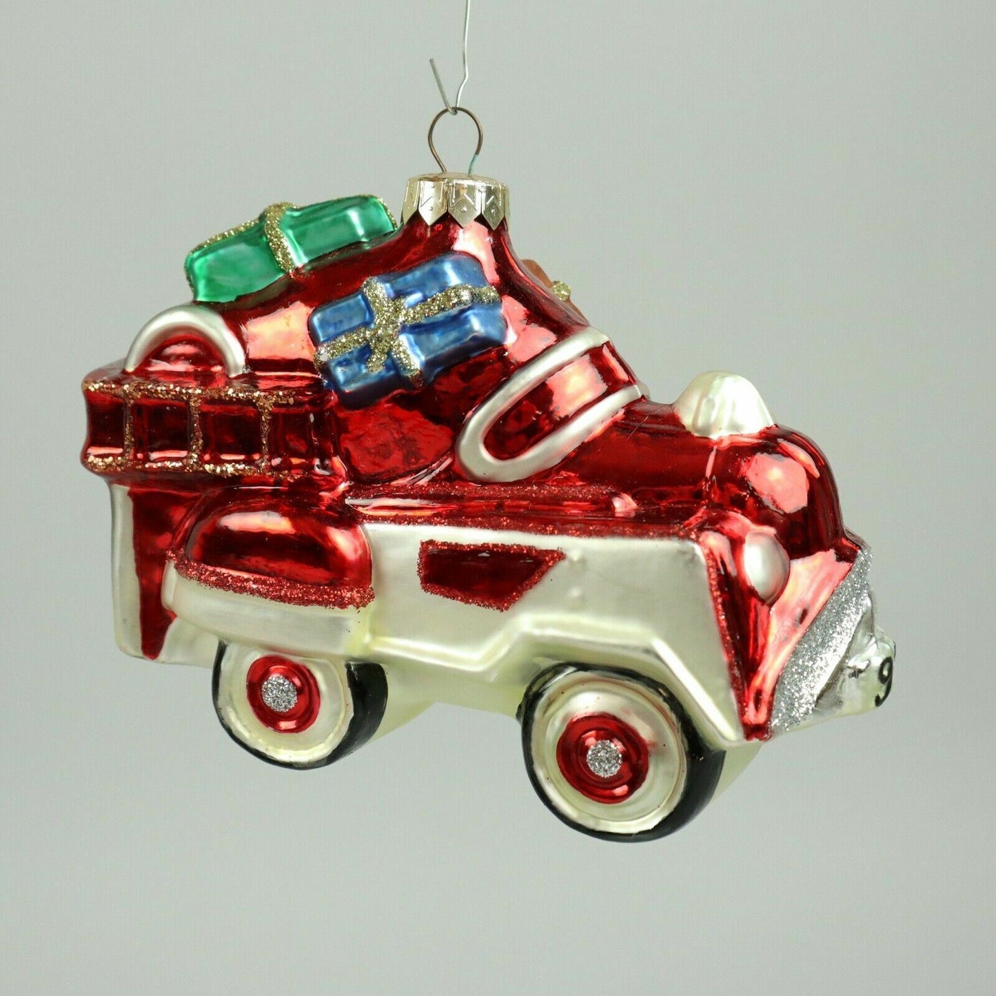 Hallmark '1955 Murray Ranch Wagon' Crown Reflections Blown Glass Ornament (New)