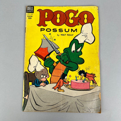 1954 POGO Possum April/Jun 10 Cents Comic Books by Walt Kelly