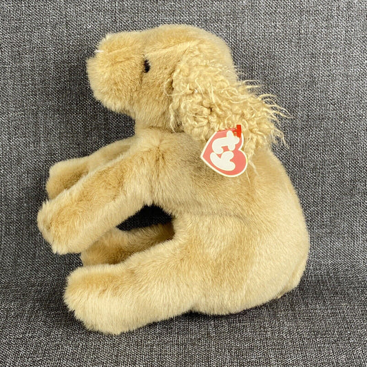 VTG TY Beanie Baby: Corky - 10in. Stuffed/Plush Dog 1996 EXCELLENT