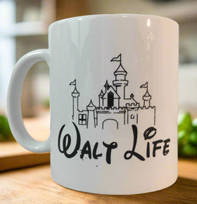 MochaNista Walt Disney 'WALT LIFE' Coffee Mug