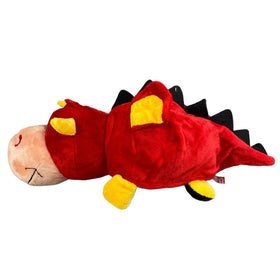 Flip A Zoo White Panda Red Dragon 2-in-1 Stuffed Animal