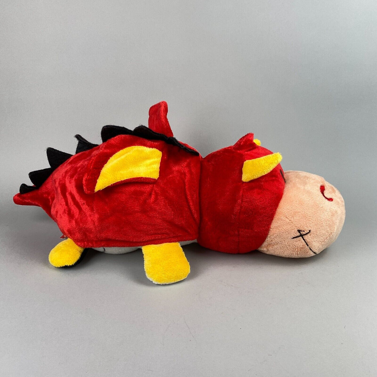 Flip A Zoo White Panda Red Dragon 2-in-1 Stuffed Animal