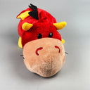 Flip A Zoo White Panda Red Dragon 2-in-1 Stuffed Animal