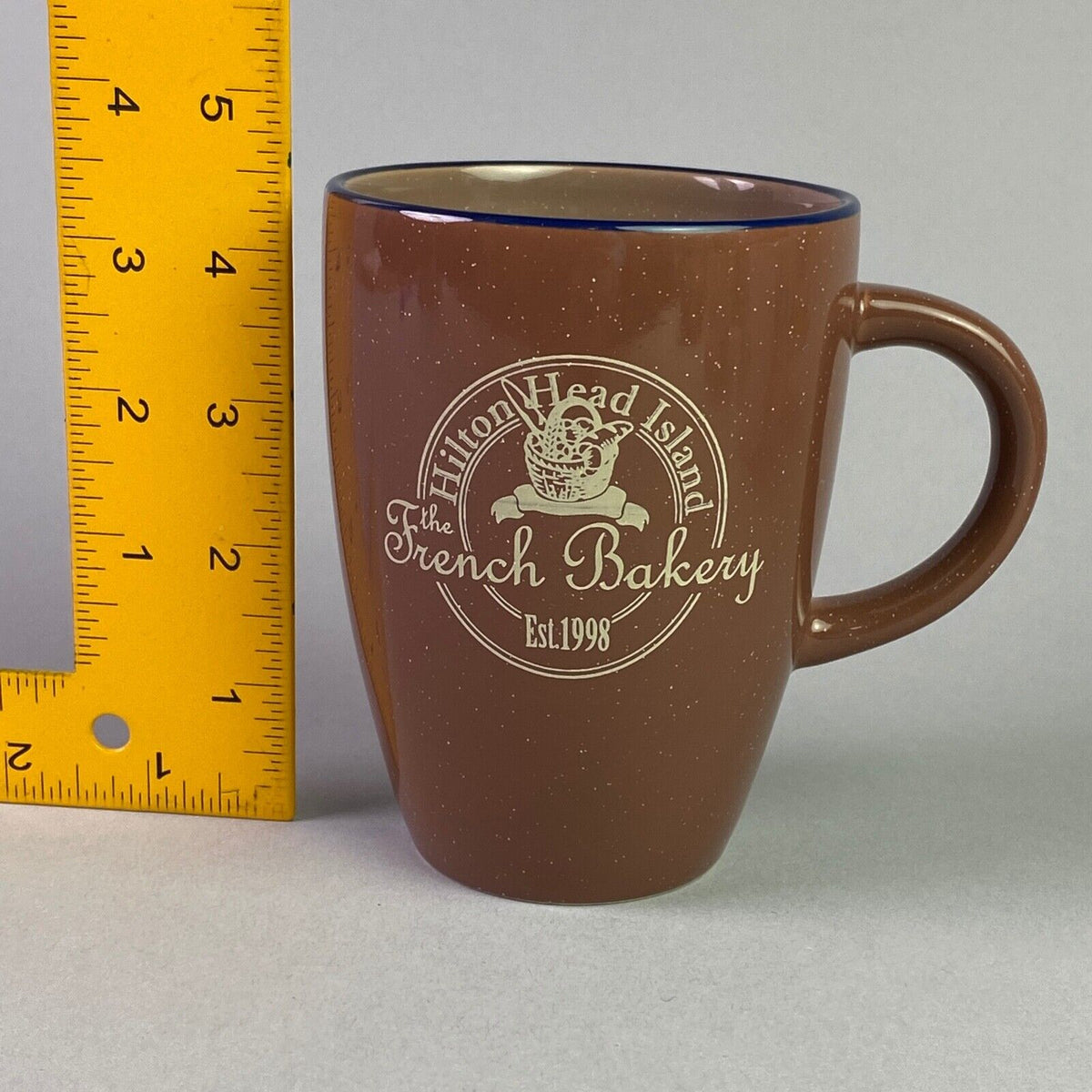 Hilton Head Island French Bakery Mug "Life is uncertain eat dessert first.."