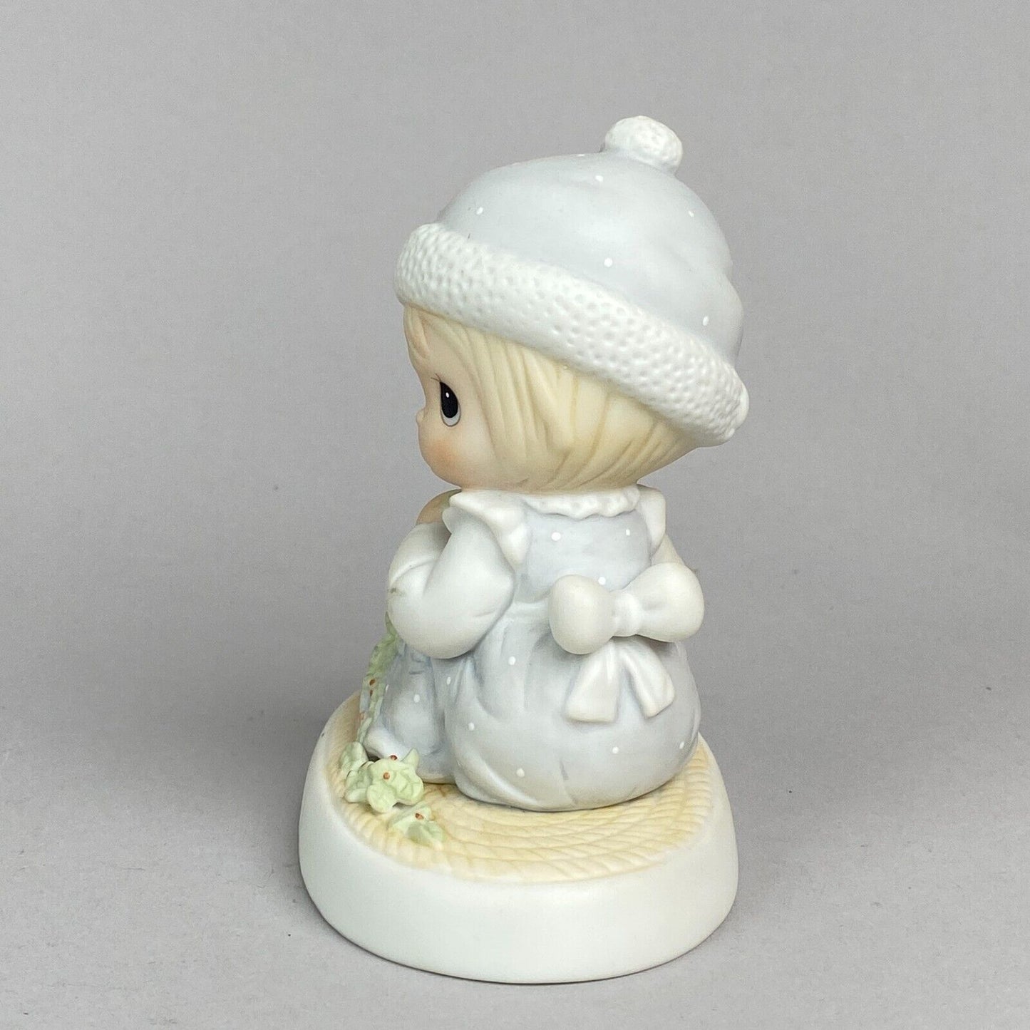 Precious Moments Meowie Christmas Figurine by Samuel J. Butcher Vintage Enesco