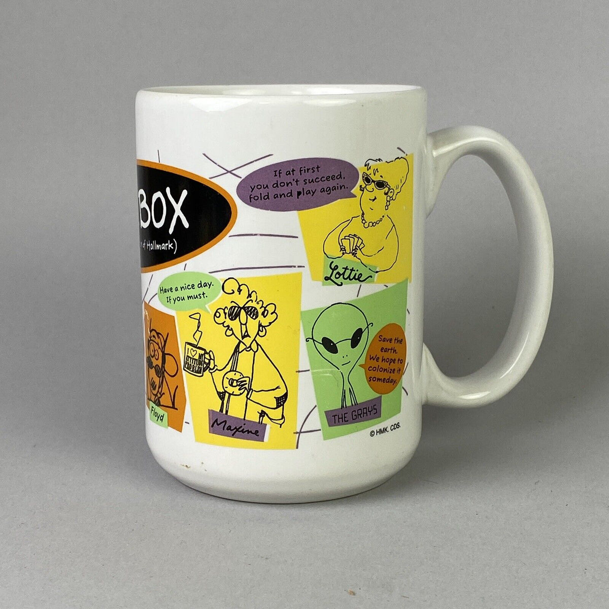 Hallmark Shoebox Greetings Funny Mug (Maxine, Alien, etc) 12 oz