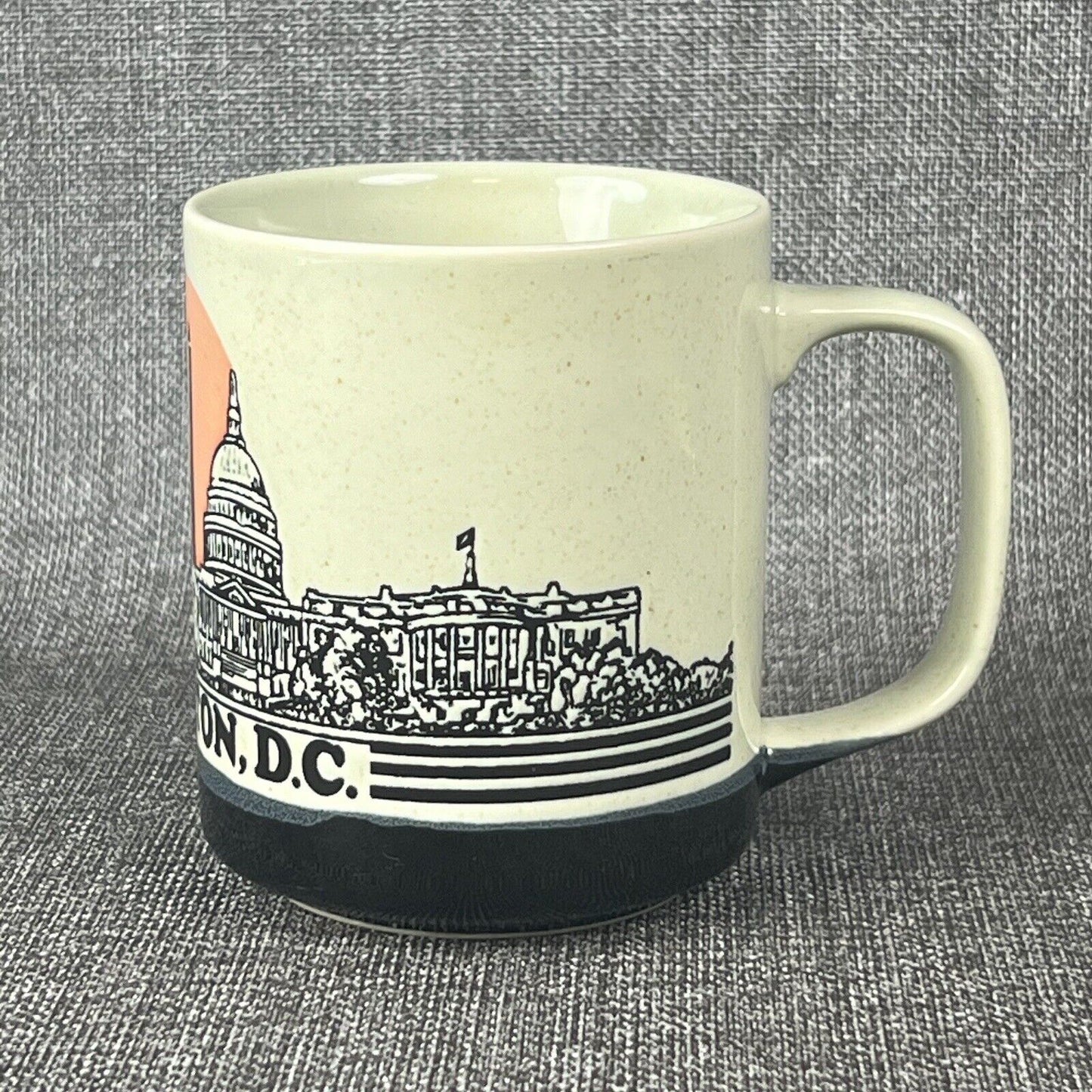 Vintage Washington DC Mug (Capitol, Monument, Lincoln Memorial)