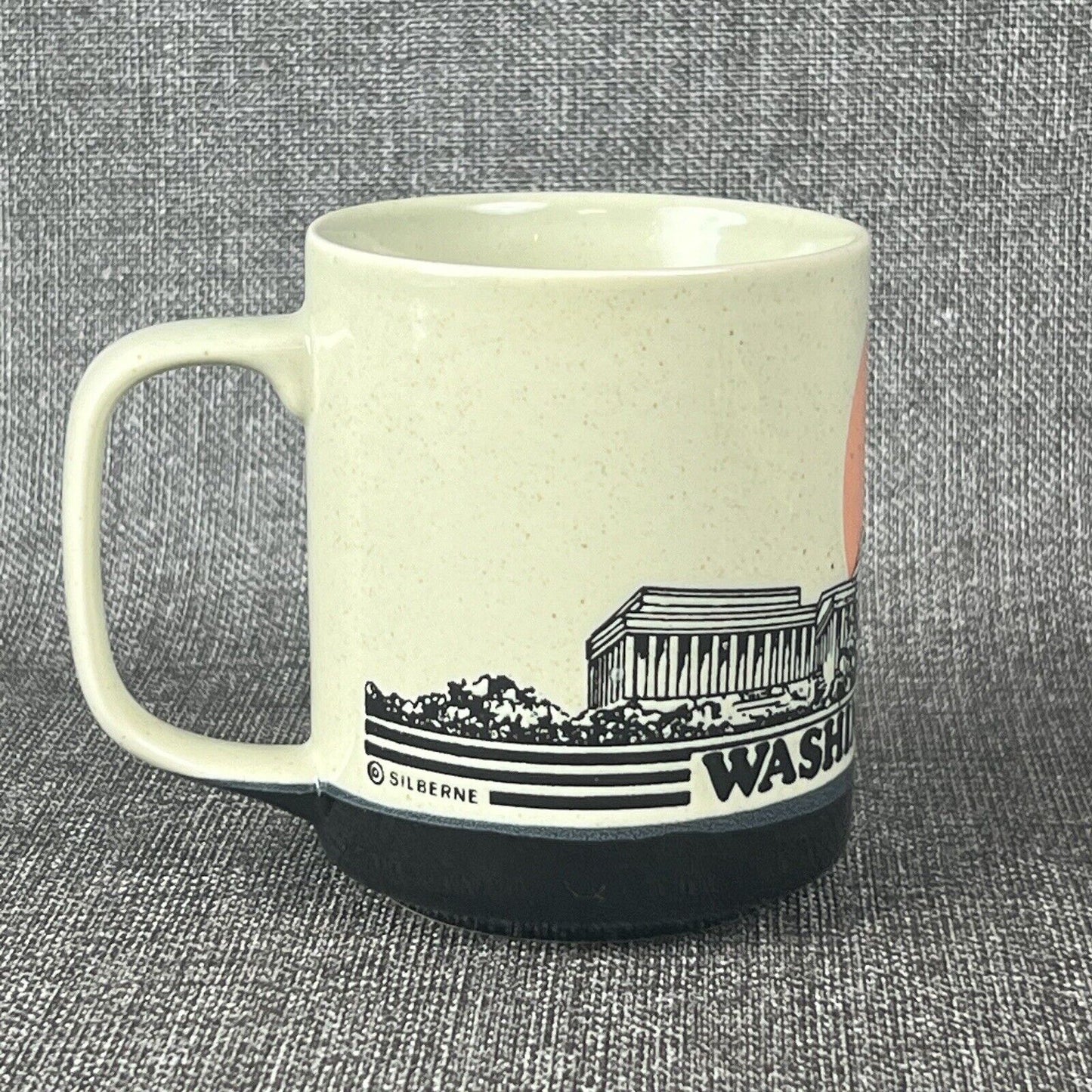 Vintage Washington DC Mug (Capitol, Monument, Lincoln Memorial)