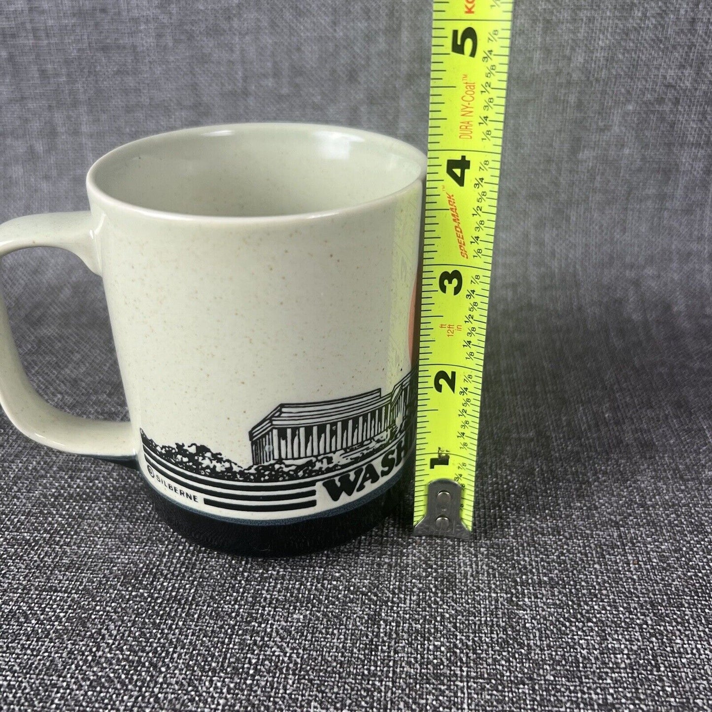 Vintage Washington DC Mug (Capitol, Monument, Lincoln Memorial)