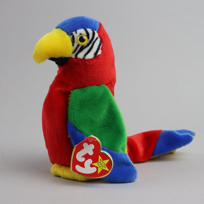 Jabber, TY The Beanie Babies Collection, Bird Plush Stuffed Animal