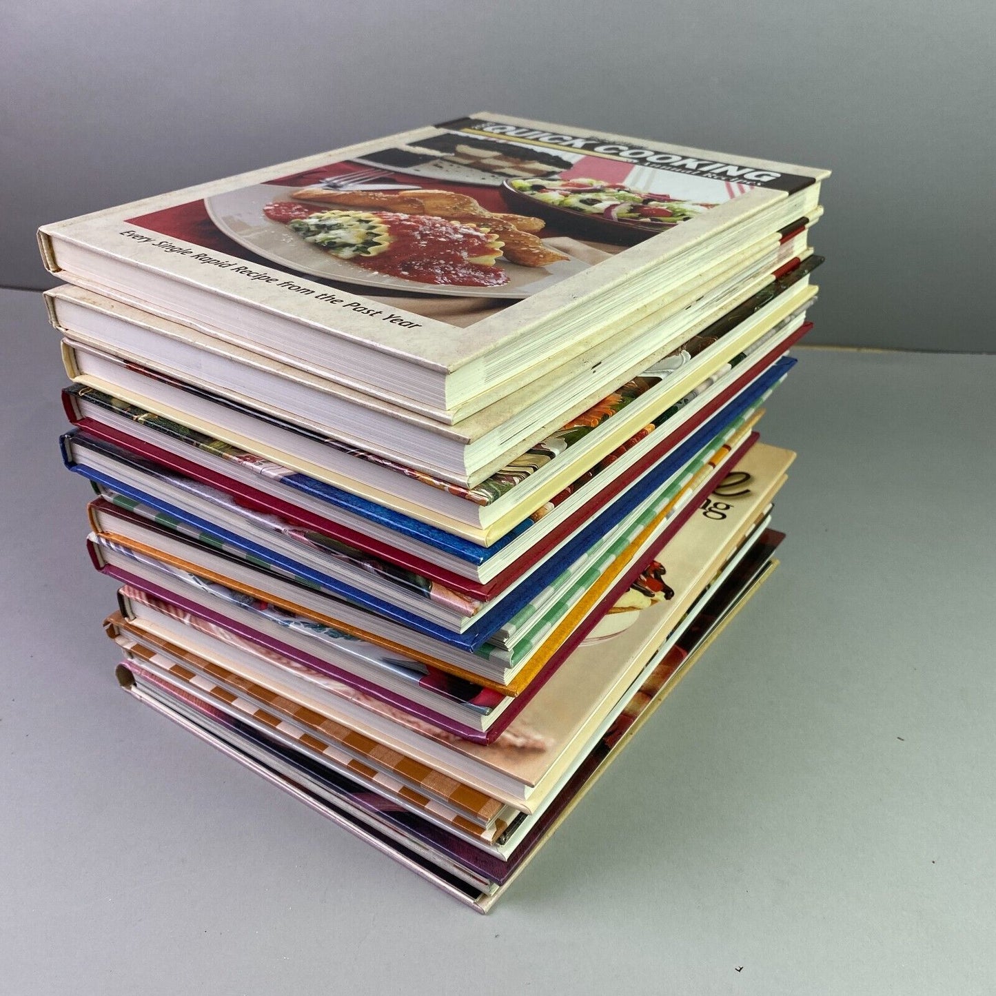 Set of 12 Early 2000s - A Taste of Home Cookbooks, Quick Cooking,Best of Country