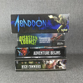 Lot of Board Games - Abaddon, Disaster Looms, D&D Adventure, High Command